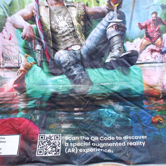 Dead Island 2 Welcome to Hell Game Stop 90" x 48" Fabric Poster Promotional Sign - Picture 4 of 9